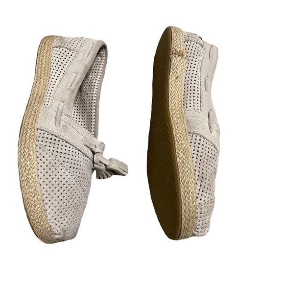 TOMS High Rope Classic Whisper Suede Perforated Flats - Picture 3 of 8